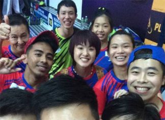 Muar City players taking selfies. Congratulations! (photo: Muar Cit FBy)