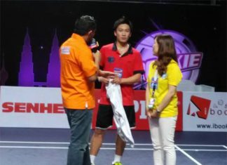 Kento Momota has been a fan favorite at the Purple League (photo: Purple League)
