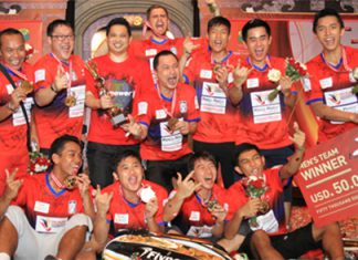 Well done Musica Champions, but where are Lee Yong-Dae and Lee Hyun-Il? (photo: PBSI)