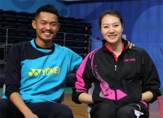 Lin Dan and Xie Xingfang are badminton's power couple