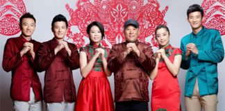 Zhang Nan, Cai Yun, Li Xuerui, Li Yongbo, Wang Shixian, Chen Long (from left) wish everybody a Happy Chinese New Year!