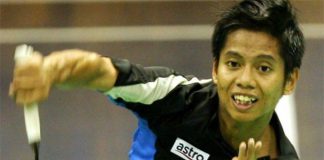 Wish Mohamad Arif Abdul Latif all the best at the Swiss Open
