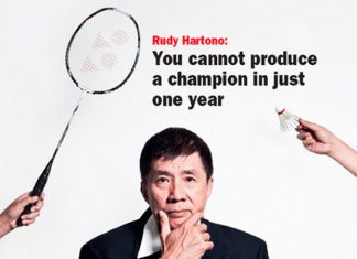 No one can beat Rudy Hartono’s record of winning 8 All England titles, not even Lin Dan (photo: Tempo)