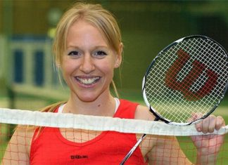 Gail Emms has said that having a baby saved her life - as she was suffering with depression