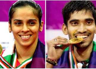 Congratulations to Saina Nehwal, Kidambi Srikanth for winning their maiden India Open title (photo: AFP)