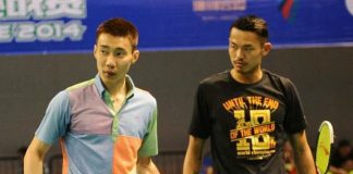 The whole badminton world is waiting for the return of Lee Chong Wei (left)