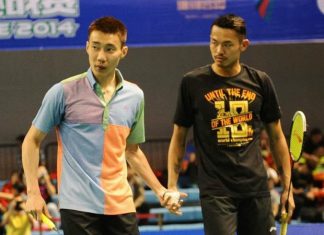 The whole badminton world is waiting for the return of Lee Chong Wei (left)