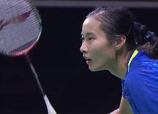 Wang Yihan lost to Tai Tzu Ying of Taiwan 16-21,21-9, 14-21 in the Singapore Open semi-final