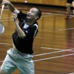 Hendrawan (left) and Lee Chong Wei