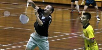 Hendrawan (left) and Lee Chong Wei