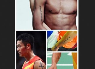 May be Lin Dan should take more sexy underwear shots than getting more tattoos, what do you think?