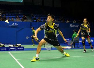 Chan Peng Soon and Goh Liu Ying are making great progress. Keep up the good work. (photo: Goh Liu Ying's Facebook)