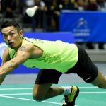Lin Dan is on course to defend the Badminton Asia Championships title