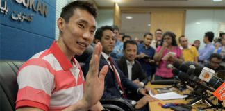 Can't wait to see Lee Chong Wei play again. (photo: Reuters)
