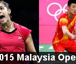 2015 Malaysia Open badminton videos