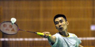 Lee Chong Wei returns to train with the Malaysian team on May 1st. (photo: Bernama)