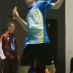 Lee Chong Wei during a training session at Dongguan before the start of Sudirman Cup. (photo: Reuters)