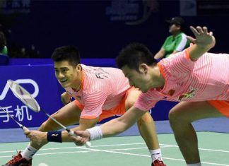 So happy to see Cai Yun and Fu Haifeng (left) playing side-by-side again.