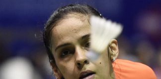 Saina Nehwal has gone undefeated at the 2015 Sudirman Cup.
