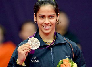 Saina Nehwal is an influential female athlete in India.