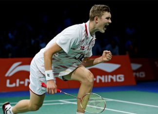Viktor Axelsen is only the third European who has ever defeated Lin Dan.