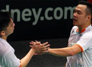 Koo Kien Keat/Tan Boon Heong should continue working on strengthening their power, speed, agility, quickness and stamina. (Photo: Tan Boon Heong's FB)