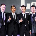 The so-called 4 Heavenly Kings of Badminton – Peter Gade, Lin Dan, Lee Chong Wei, Taufik Hidayat (from left)