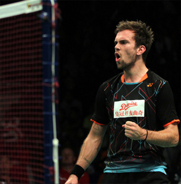 Jan Jorgensen on course to defend Indonesia Open crown. Jan Jorgensen on course to defend Indonesia Open crown.