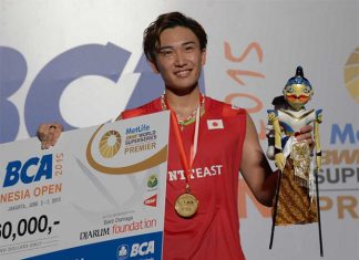 Kento Momota makes big strides with Indonesian Open title.