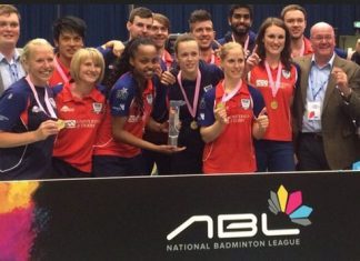 National Badminton League (NBL) was a great boost to badminton in England.