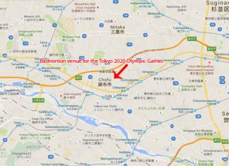 Badminton venue for the Tokyo 2020 Olympic Games.