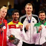 Emil Holst, Pablo Abian, Dieter Domke and Kestutis Navickas (from left). (Photo: Getty Images)