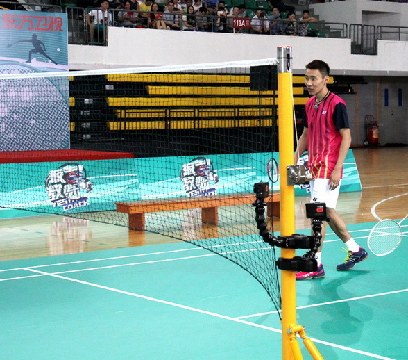 Lee Chong Wei plays doubles.