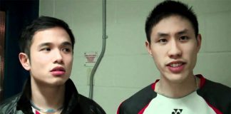 Adrian Liu (left) and Derrick Ng were forced to withdraw from the Pan Am Games Friday. Photo: YOUTUBE