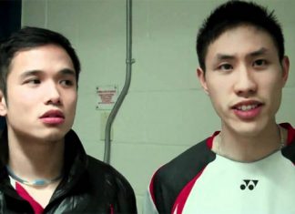 Adrian Liu (left) and Derrick Ng were forced to withdraw from the Pan Am Games Friday. Photo: YOUTUBE