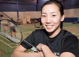 Best of luck to Michelle Li at the 2015 Pan Am Games.