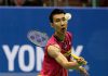 Lee Chong Wei has a tough task against Chen Long in the Chinese Taipei quarter-final. (photo: Getty)