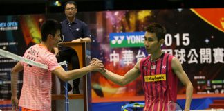 Lee Chong Wei's defeat to Chen Long (left) could be a good thing as he gets ready for the World Championships. (photo: Reuters)