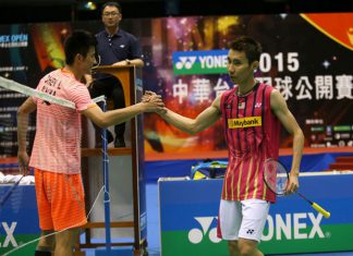 Lee Chong Wei's defeat to Chen Long (left) could be a good thing as he gets ready for the World Championships. (photo: Reuters)