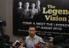 Taufik Hidayat speaks to media on Tuesday about "The Legends’ Vision".