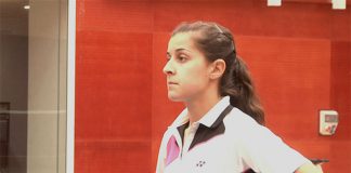 Carolina Marin is working to recover in time for the World Championships.
