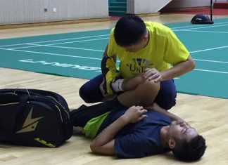 Lin Dan has joined in training with the Chinese national team to prepare for the World Championships.