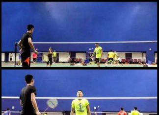 Lin Dan shows he is ready for World Championships by defeating Chen Long at training camp.