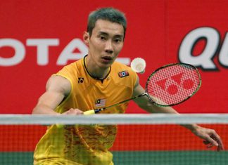 Lee Chong Wei is on course for his maiden world title win. (photo: Reuters)