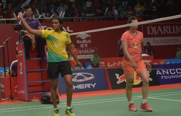Looking forward to another strong match from P.V Sindhu on Friday. (photo: AFP)