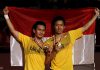 Congratulations to Mohammad Ahsan and Hendra Setiawan. (photo: Reuters/Beawiharta)