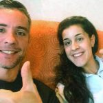 Fernando Rivas and Carolina Marin (photo: Twitter)
