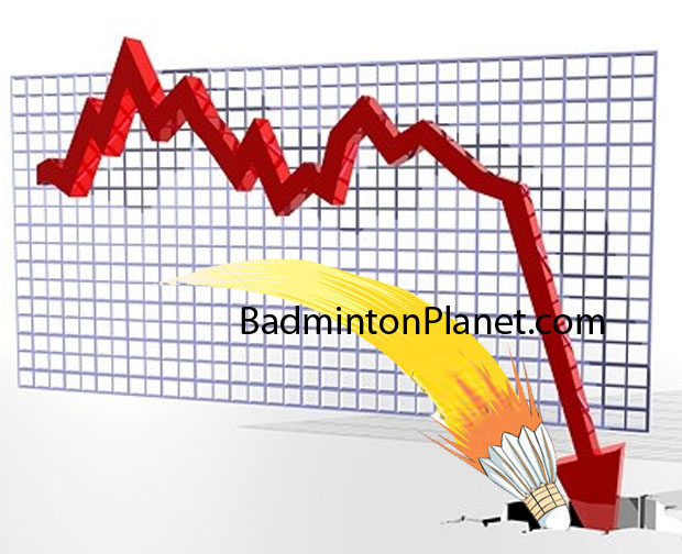 The financial market slump has already started affecting Malaysian badminton players. The financial market slump has already started affecting Malaysian badminton players.