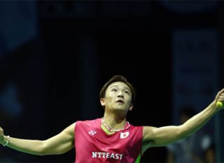 Kento Momota will only be 26 years old when the 2020 Tokyo Olympics arrive.