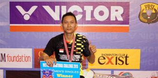 Sony Dwi Kuncoro defies age and doubters with Indonesia International Challenge triumph. (photo: PBSI)